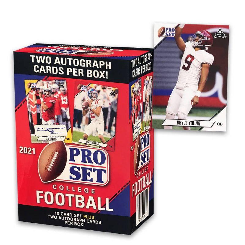 2021 Leaf College Football Pro Set Football Trading Card Blaster Box, 2 of 4