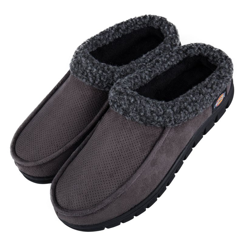 Dickies Men's Open Back Clogs and Scuffs Memory Foam Slippers with Indoor/Outdoor Sole, 2 of 6