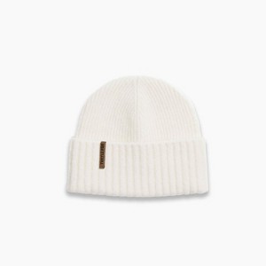 Turtle Fur Wool Polly Cuffed Beanie - Women's Stylish Classic Quality Winter Hat, Ivory - 1 of 2