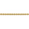 Black Bow Jewelry 5mm, 14k Yellow Gold, Handmade Solid Rope Chain Bracelet - 2 of 4
