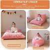 MAXYOYO 3-in-1 Kids Convertible Bean Bag Chair & Bed, Child Floor Sofa for Gaming, Reading - 3 of 4