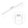 Unique Bargains Lamp Lantern Water Cooling System Acrylic Round Pipes Clear 4 Pcs 14" - 2 of 4