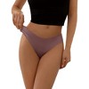 TIME HOLLOW Bean Paste Seamless Thong Underwear Set - 3 of 3