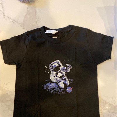 Boy's Nasa Astronaut T-shirt - Black - Large : Target