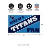 Evergreen Home of a Fan Tennessee Titans 28" x 16" Woven PVC Indoor Outdoor Doormat, Home of a Fan - 2 of 4
