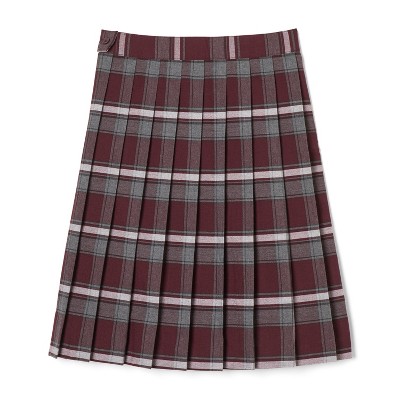 French Toast School Uniform Girls Below The Knee Plaid Pleated
