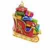 Huras 4.0 Inch Sleigh A Plenty Ornament Gifts Present Snow Tree Ornaments - 2 of 3