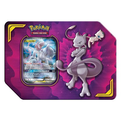 2019 Pokemon Trading Card Game Tag Team Fall Tin Featuring