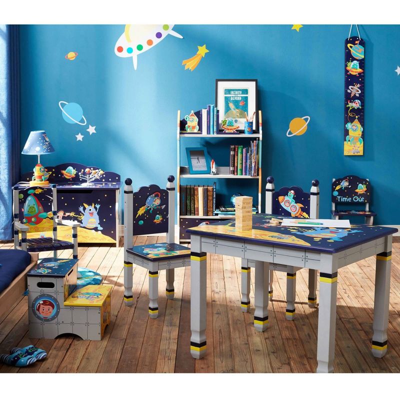 Outer Space Kids&#39; Bookshelf - Fantasy Fields by Teamson Kids, 5 of 10
