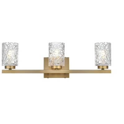 Elegant Lighting Cassie 24 inch Wall Sconce in Satin Gold