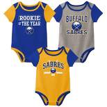 NHL Buffalo Sabres Baby Boys' Bodysuit 3pk Set