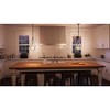 Urban Ambiance Luxury Mid-Century Modern Modern Pendant Light,  18-1/2" x 12",  Olde Bronze Finish, UHP2850 - 2 of 4