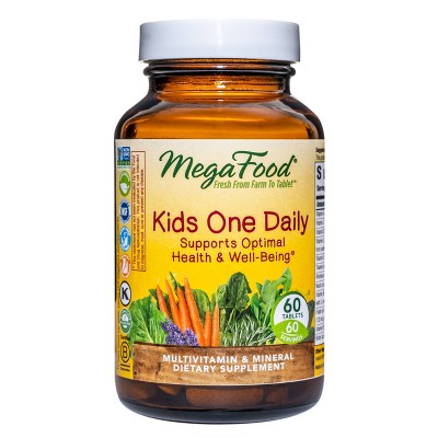 MegaFood Kids One Daily Multivitamin Tablets - 60ct