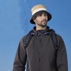 Anna-Kaci Outdoor Patchwork Bucket Hat Adjustable Chin Strap Breathable Wide Brim for Hiking Camping Travel - 3 of 4