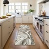 Modern Abstract Living Room Rug, Contemporary Machine Washable Rug - 2 of 4