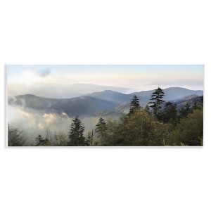 Stupell Industries Panoramic Cloudy Mountainous Nature, 17" x 7" - 1 of 4
