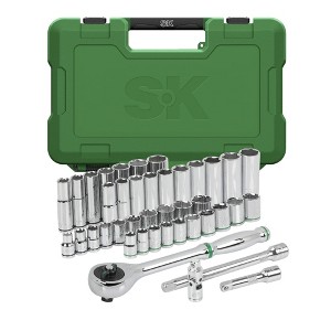 SK Hand Tools SK01356 41 Piece 3/8 216 Position Mechanic Tool Socket Set - 1 of 1