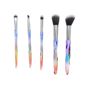 Unique Bargains Crystal Makeup Brush Set 5 Pcs - 1 of 4