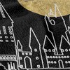Harry Potter Hogwarts Full Moon Line Art Blanket 50"x60" Woven Tapestry - 4 of 4