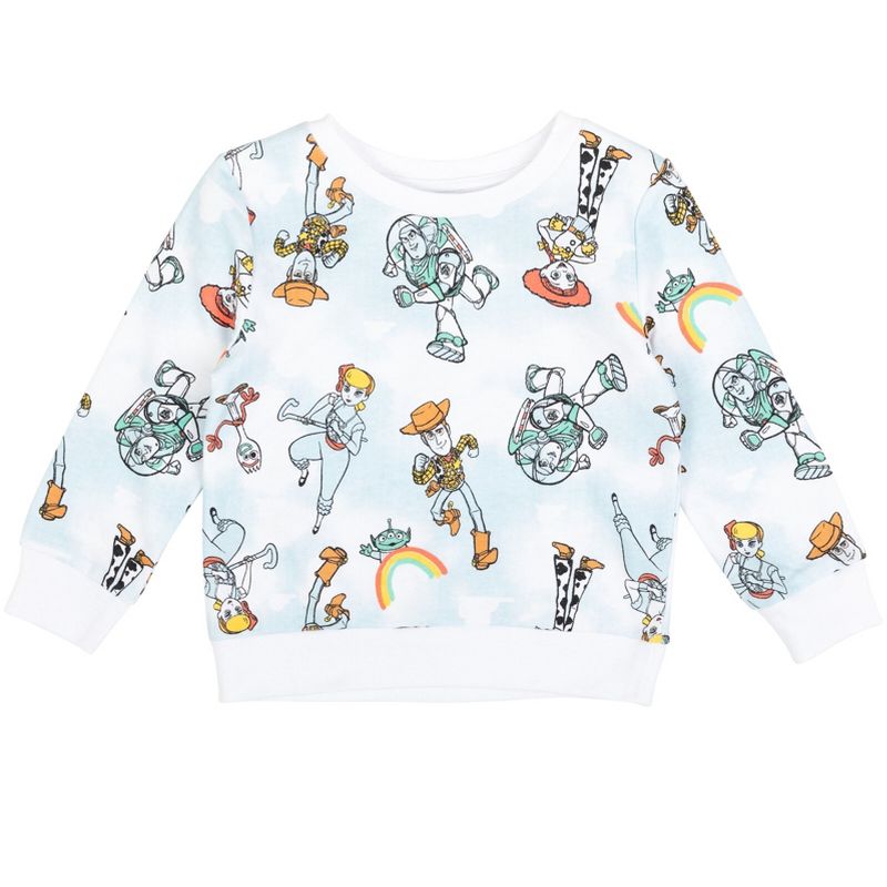 Disney Frozen Minnie Mouse Princess Moana Nightmare Before Christmas Toy Story Lion King Lilo & Stitch Girls Pullover Sweatshirt Little Kid to Big, 1 of 8
