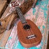 Sawtooth Mahogany Pineapple Soprano Ukulele w Gig Bag and Official Brake Stickers - 2 of 4