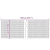 vidaXL Garden Fence 393.7"x31.5" Reed - 4 of 4