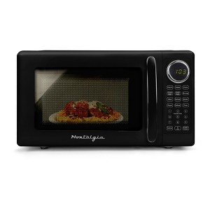 Nostalgia Retro 700W Microwave Oven – 0.7 Cu Ft Capacity - 1 of 4