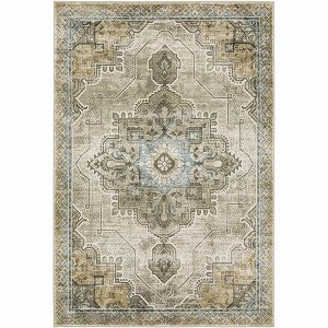 Oriental Weavers Venice 1104W Grey/ Blue Indoor Area Rug - 5'3" x 7'3" - 1 of 1