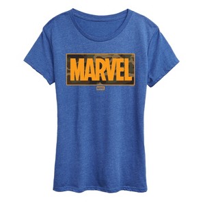 Women's - Marvel - Camo Logo Short Sleeve Graphic T-Shirt - 1 of 4