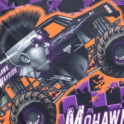 mohawk warrior purple