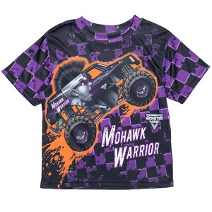 Monster Jam Grave Digger El Toro Loco Megalodon Truck T-Shirt Little Kid to Big Kid - 1 of 4