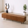 Gaoyangjiaju 86.6 Inch TV Stand for 90 Inch TV Density Board with Solid Wood Legs - 3 of 4