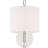 Crystorama Lighting Rachel 1 - Light Sconce in  Polished Nickel - 2 of 4
