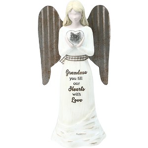 Pavilion Gift Company - Grandma - 5" Angel Holding Heart - Decorative Objects - 1 of 4
