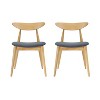 Set of 2 Barron Dining Chair Gray - Christopher Knight Home - 3 of 4