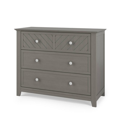 Image of Child Craft Atwood 3-Drawer Dresser - Lunar Gray