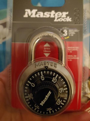 Master Lock 1-7/8 Purple Dial Combination Padlock : Target