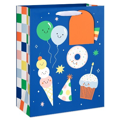 Kids' Large Gift Bag Birthday Icons