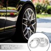 Unique Bargains Aluminium Alloy Car Hub Centric Rings Wheel Bore Spacer Silver Tone - 2 of 4