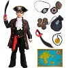 Joyfy Halloween Pirate Costume for Kids, Boy Captain Pirate Costume for Trick or Treat Themed Party - 3 of 4