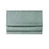 Dsvimoy Curtain Panel Printed Faux Silk Roman Shade Room Darkening Cordless for Living Room, Green, 4"*6.17"*4" - 2 of 4