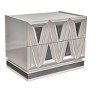 Lavita Modern & Contemporary Style 2-Drawer Night stand Made with Wood and Gold Accents in River Sand Grey same asG150109278 (NJ inventory) - 3 of 4
