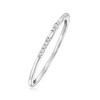 Pure Collection by Ross-Simons Diamond-Accented Ring in Sterling Silver - 2 of 4