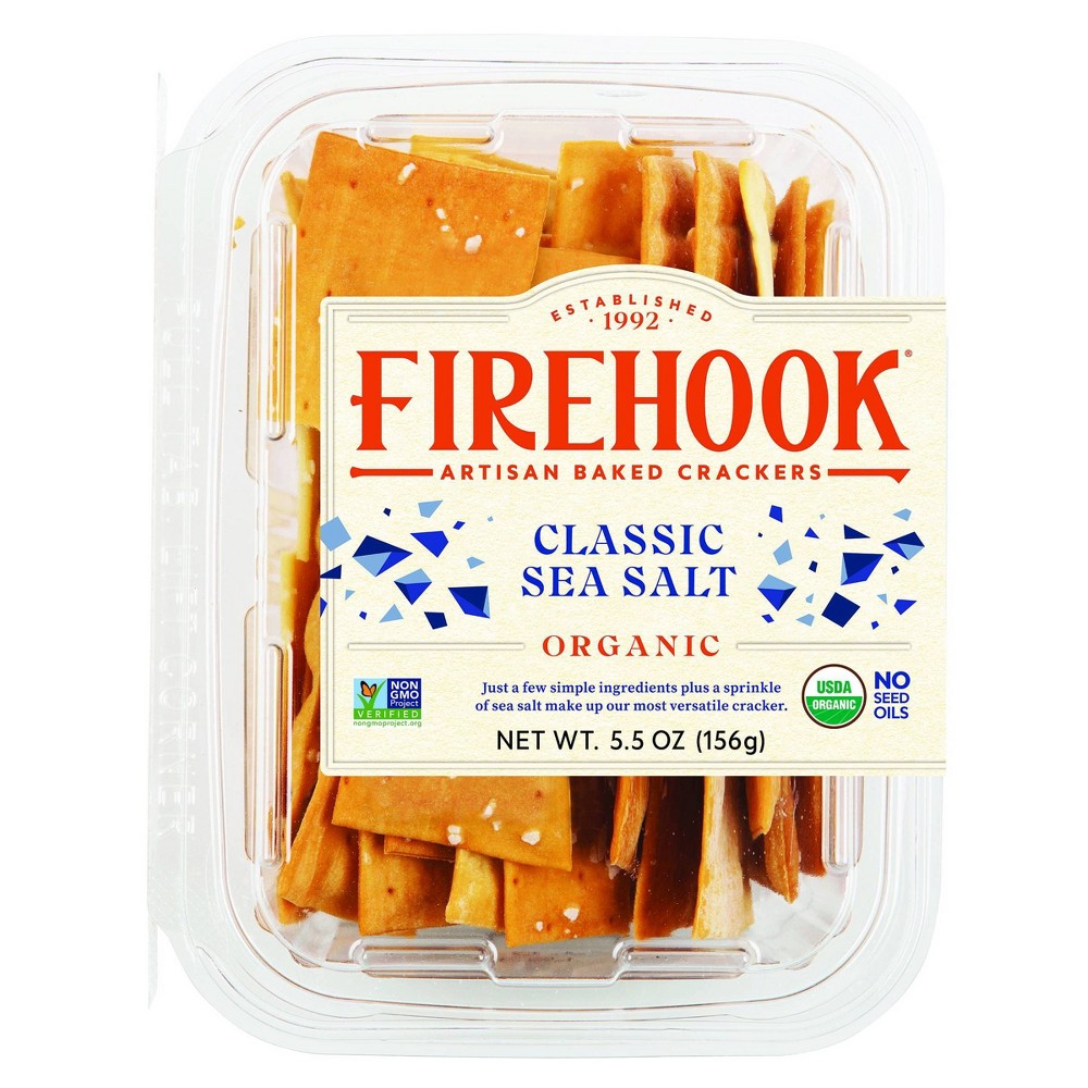 Firehook Crackers Classic Sea Salt - 5.5oz