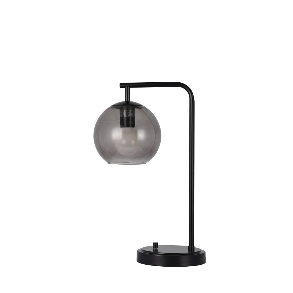 Target For Smoke Glass Table Lamp Black, Lantern Table Lamp Silver Pillowfort
