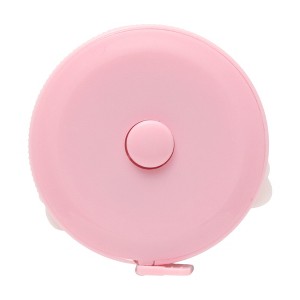 Unique Bargains Tape Measure +/-5% Accuracy Plastic Pink 2.09"x2.09"x0.67" 1 Pcs - 1 of 3