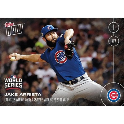 Topps MLB Chicago Cubs Jake Arrieta #654 2016 Topps NOW Trading Card
