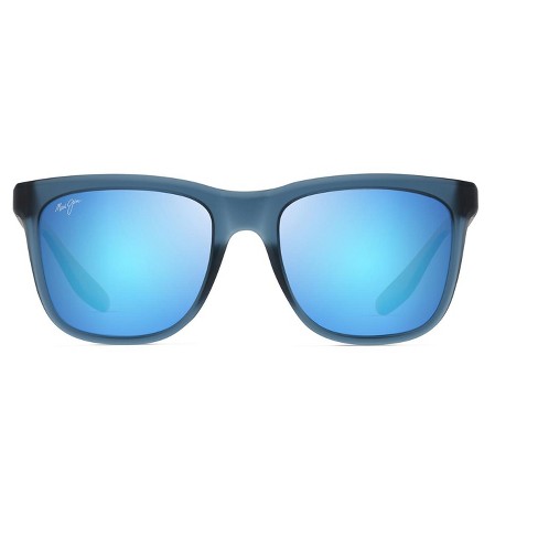 Maui Jim Pehu Classic Sunglasses - Blue lenses with Blue frame