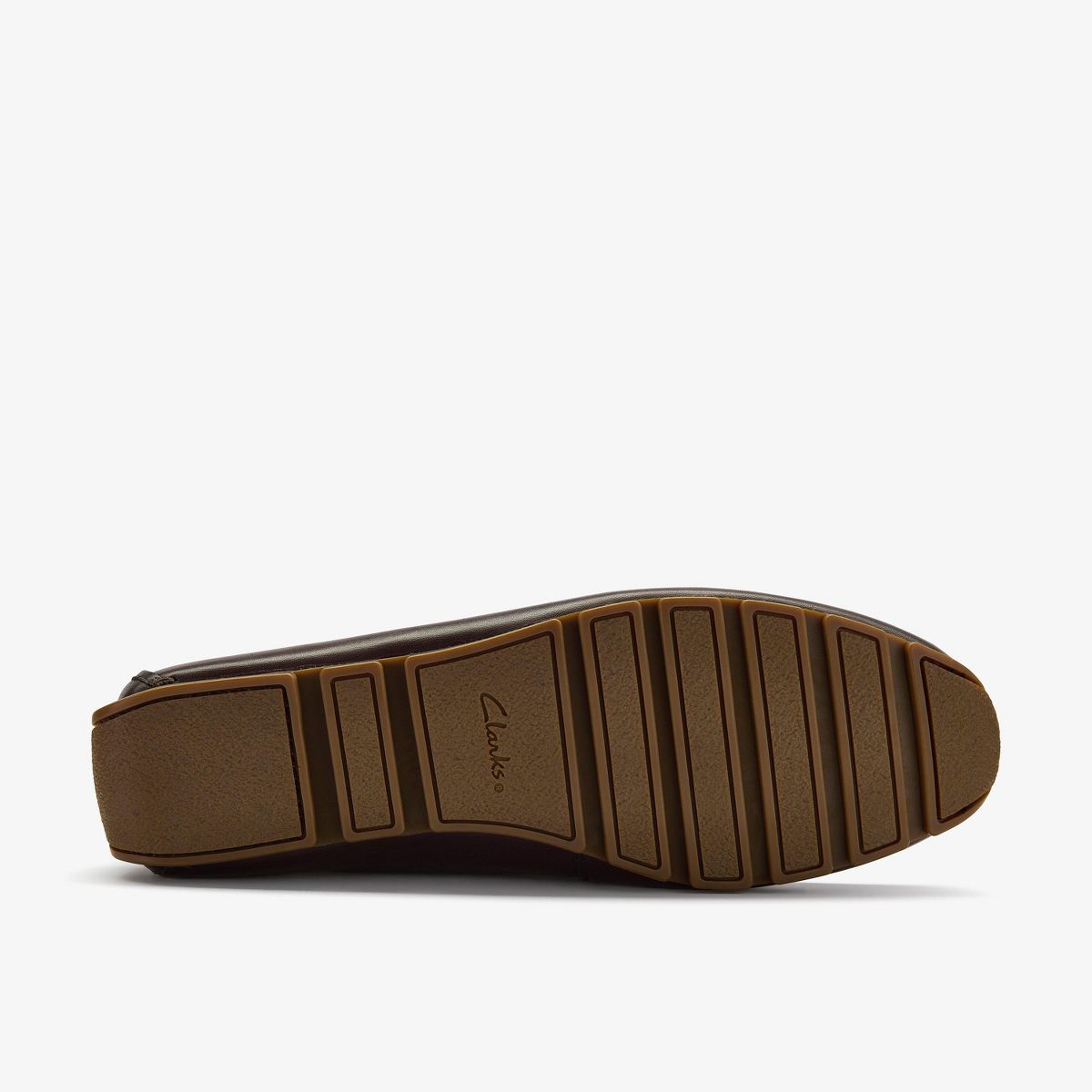 Clarks Mens Corsley Plain Dark Brown Leather Shoes - thumbnail 3