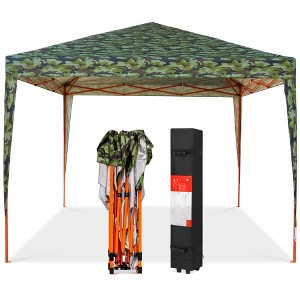 Best Choice Products 10x10ft Pop Up Canopy Outdoor Portable Adjustable Instant Gazebo Tent w/ Carrying Bag - 1 of 4